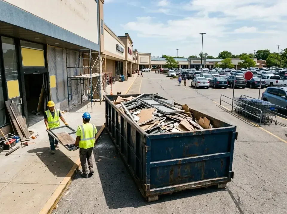 retail-store-renovation-debris-003 — frequently asked questions, Roll-off Dumpster Rentals in Lemoore Station, CA
